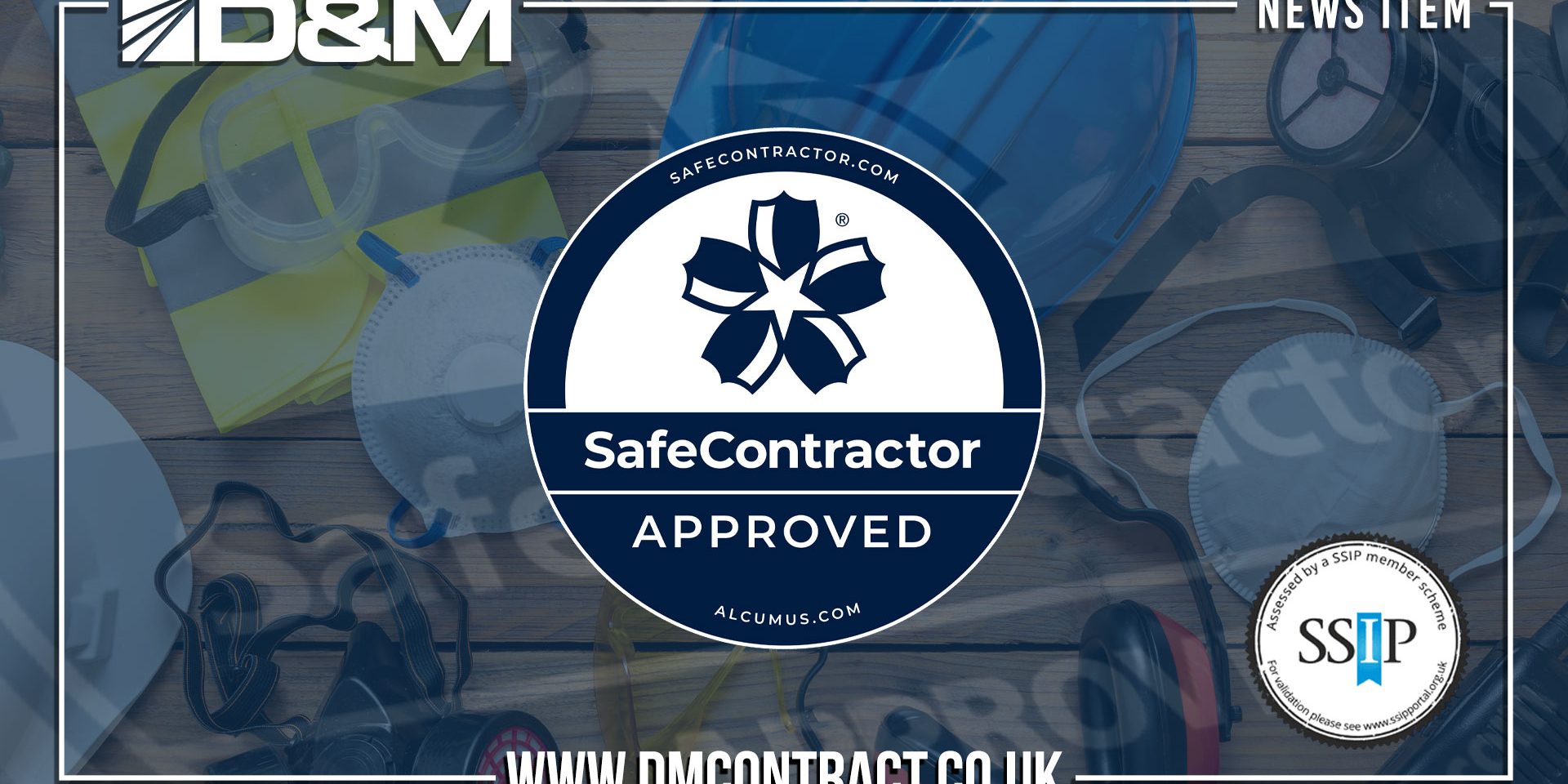Linked-In SafeContractor Renewed for another year